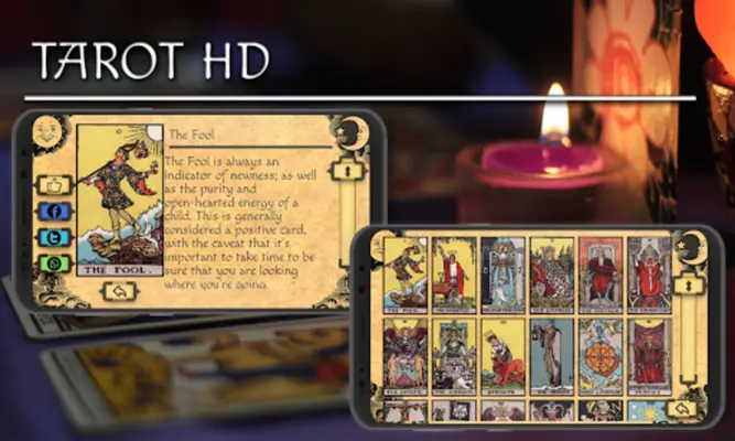 Tarot Free android App screenshot 1