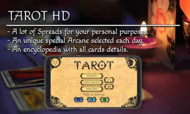 Tarot Free android App screenshot 2